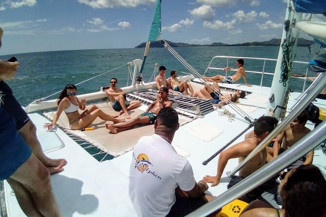 Blue Dolphin Catamaran Snorkeling Sunset Cruise from Tamarindo - The Hour-Plus Sail Toward Playa Huevo: Hang Time Pays Off