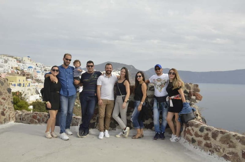 Blue Dome And Oia Sunset Small Group Transfer - Getting Picked Up in Fira or Kamari (and What That Means)