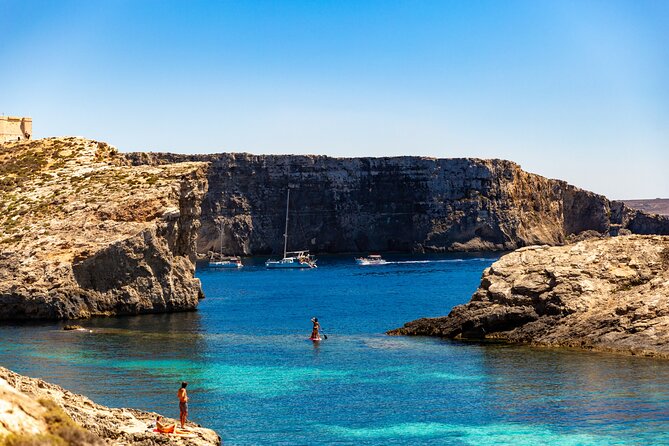 Blue Lagoon, Comino & Sea Caves - Blue Lagoon time: swimming, snorkeling, and the crowd factor