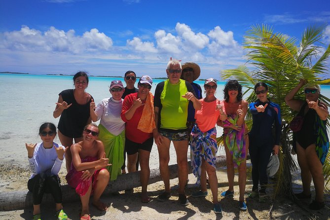 BLUE LAGOON | Eco-tour | Snorkeling Avatoru | Secret Green Lagoon - Eco-tour on the main island: shark nurseries, seabirds, corals, and beaches
