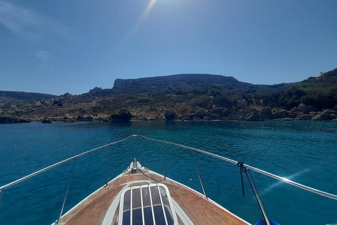 Boat Charters Blue lagoon, Crystal Lagoon, Comino, Malta 4hr trip - Blue Lagoon: 45 Minutes of Clear Water and Cool Air Turns