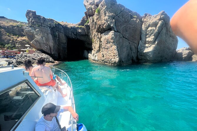 Boat excursion in Cefalù and snorkeling 3 hours fruit and drink - The Boat Ride + Multiple Swim Stops: What the Coast Time Feels Like