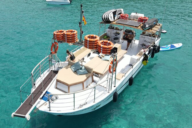 Boat Excursion in Ibiza with All Inclusive - The route south: San Antonio coastline to Cala Conta