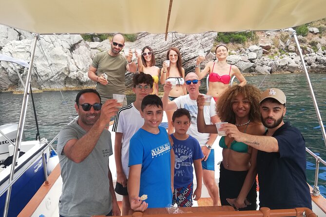 Boat tour Giardini Naxos Taormina Isola Bella Blue Grotto - Mazzarò beach and the cable car vibe: seeing the resort line from sea level