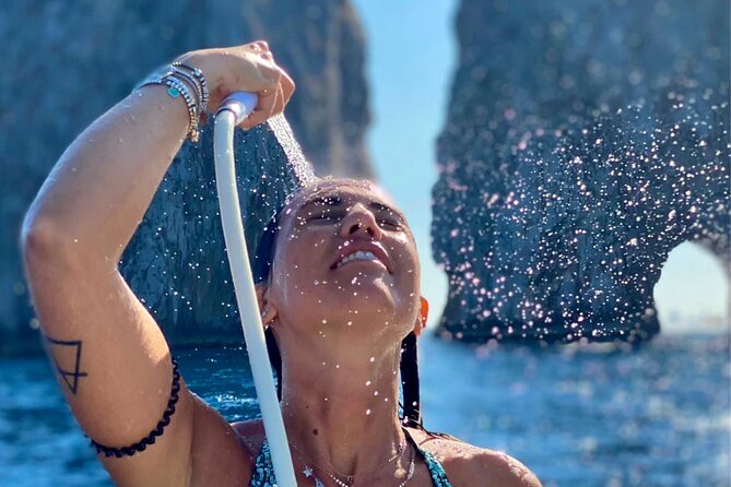 Boat Tour in Capri Italy - Swimming on Capri: snorkeling gear, towels, and smart pacing