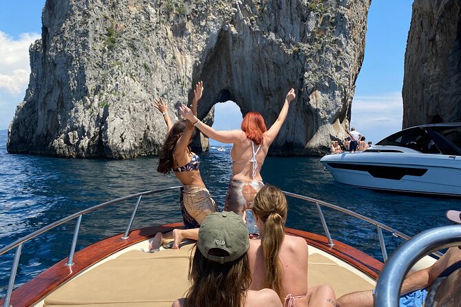 Boat Tour of the Caves on the Island of Capri - I Faraglioni: The Swim Stop People Remember