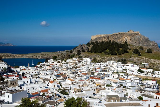 Boat Trip to LINDOS with Swimming Stops at Anthony Quinn's & Tsambika Bays - Anthony Quinn’s Bay: Movie Fame and Colorful Seabeds