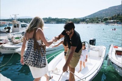 Boat Trip to Seitan Limania creek for up to 5-11 people 4hrs! - Katholiko Monastery by Boat: A Scenic Break from the Beach