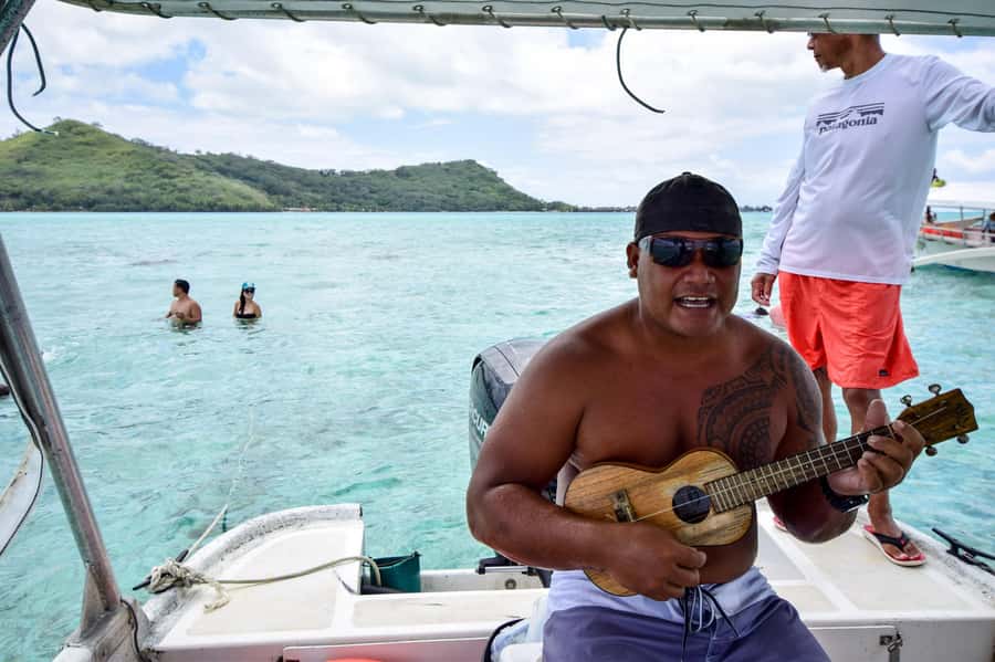 Bora Bora: Full-Day Lagoon Snorkelling Tour - Snorkeling With Rays: Close-Up Without the Scare Stories