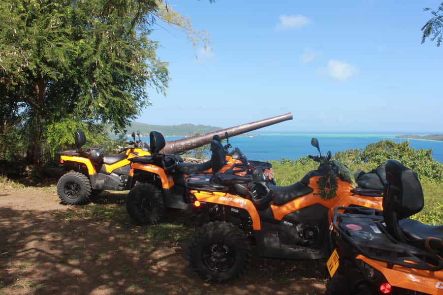 Bora Bora: Island Tour and Mountains Getaway by Quad Bike - Timing and Cruise-Ship Pickup at Vaitape