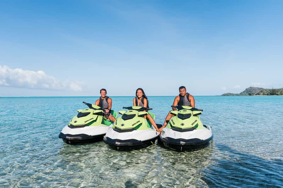 Bora Bora Jet Ski Tour - Solo vs Double Jet Skis: Control, Comfort, and Sharing the Ride