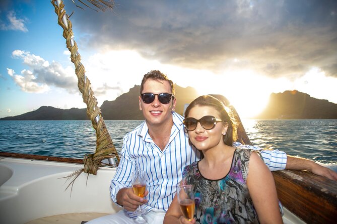 Bora Bora: Small Group Stargazing Tour Including Sunset Cruise - Bora Bora at golden hour, without the crowd crush