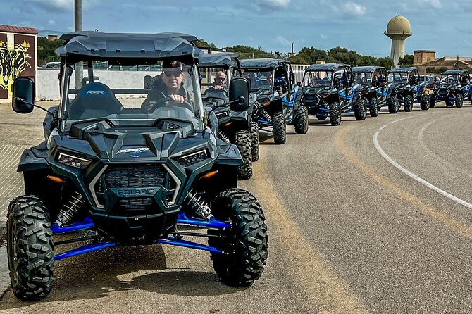 Buggy 2-seater and 4-seater Off-On Road Tour in Mallorca - Off-road time over unpaved track: 30 minutes of real fun (and grit)