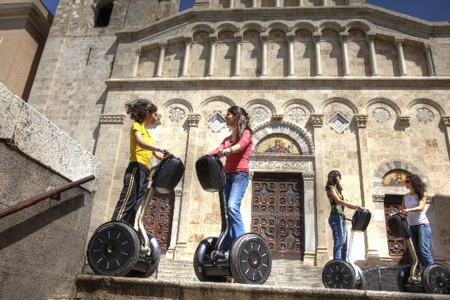 Cagliari: Guided Segway Tour - Getting Set Up: Training, Safety Helmet, and First-Time Confidence