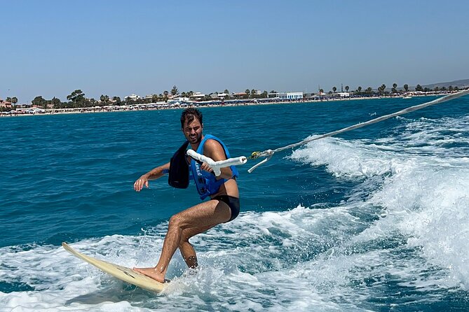 Cagliari: Wakeboard and watergames in the Gulf of Angels! - Sella del Diavolo stop: extending the fun once you’re standing