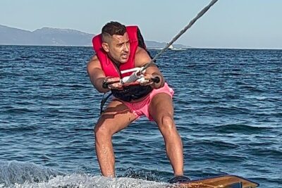 Cagliari: Wakeboard and watergames in the Gulf of Angels! - Poetto stop: your first attempts and how coaching gets you up