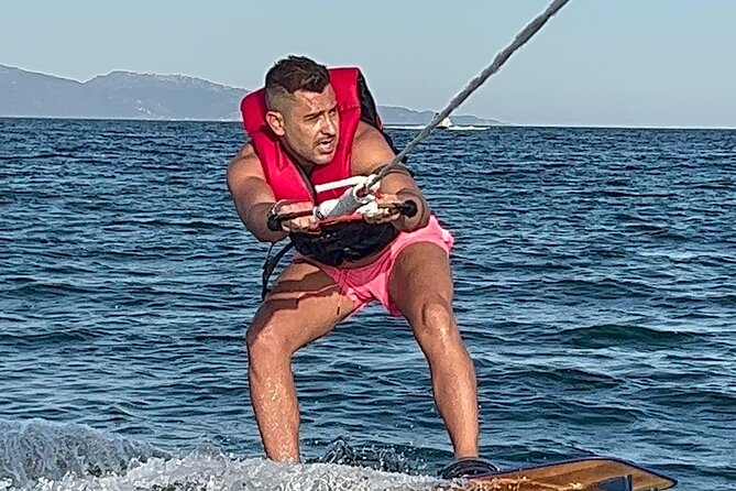Cagliari: Wakeboard and watergames in the Gulf of Angels! - Poetto stop: your first attempts and how coaching gets you up