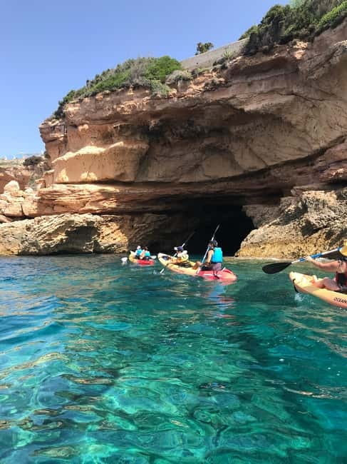 Cala Codolar: Guided Sea Kayaking and Snorkeling Tour - Cala Codolar start: what happens before you paddle
