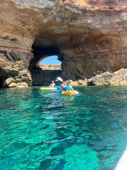 Cala Codolar: Guided Sea Kayaking and Snorkeling Tour - Snorkeling stop over Ibiza’s seabed: what you can expect