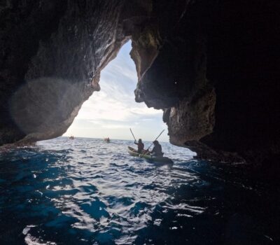 Cala en Porter: Menorca Caves Kayaking Tour & GoPro Photos - The Meet-Up at Cala en Porter: Fast Check-In, Then Right to the Water