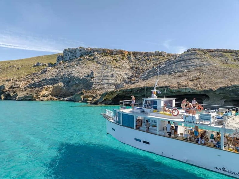 Cala Rajada: Boat Excursion with Drinks and Food - Morning timing: 10:00 onboard check-in and 10:30 departure