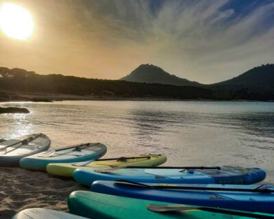 Cala Rajada: Stand Up Paddle Sunset Tour - Meeting point and check-in: quick, practical, low-stress