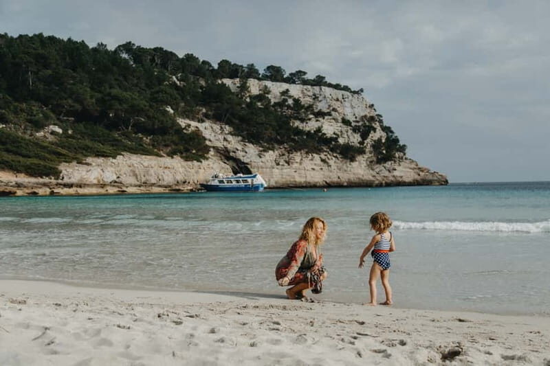 Cala'n Bosc: 3.5-Hour South Coast Sightseeing Boat Trip - From Cala’n Bosch Marina, the boat skims Menorca’s south coast