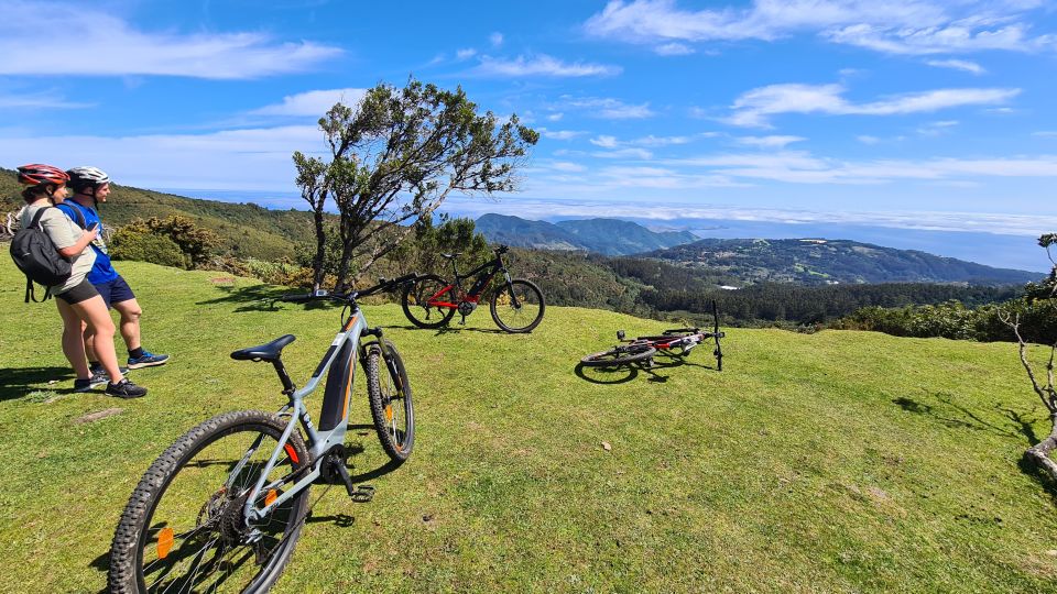 Camacha: Levada Trail e-Bike Guided Tour - Camacha start: cultivated fields, then the forest narrows