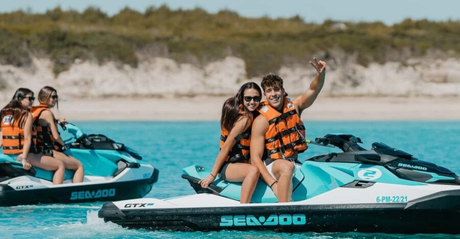 Can Picafort: Guided Playa de Muro Jet Ski Tour with Photos - Jet Skiing Alcudia Bay: Views of Playa de Muro and Can Picafort