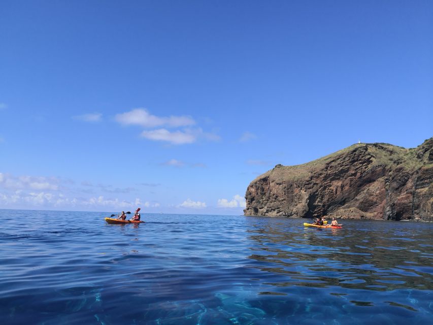 Caniço, Madeira: Marine Reserve Kayak & Snorkelling Tour - Group size and guide style: why it feels personal in a good way