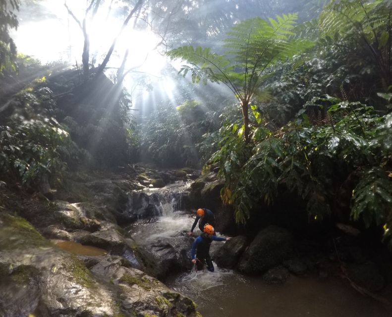 Canyoning Experience at Ribeira Grande - Guides Who Teach, Coach, and Keep It Fun (David, Bruno, Joao, Catalina)
