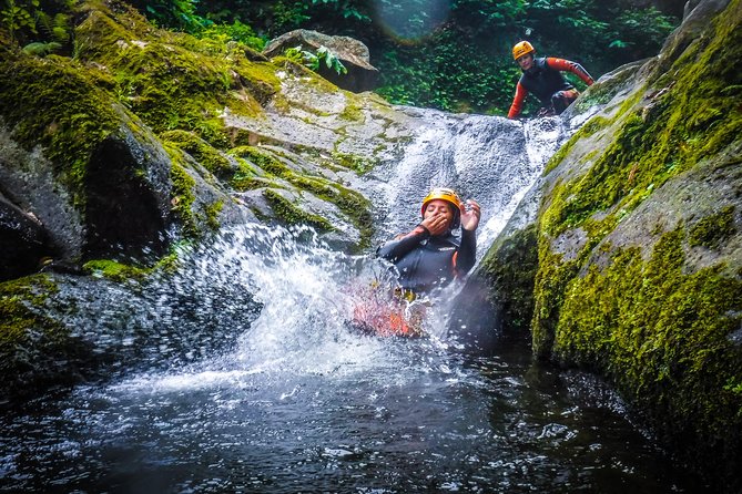 Canyoning Experience in Ribeira dos Caldeirões Sao Miguel -Azores - Getting there: Ponta Delgada pickup and a calm start