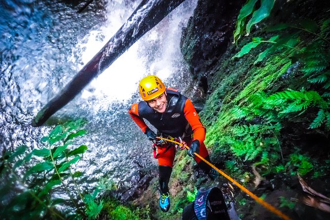 Canyoning Experience in Ribeira dos Caldeirões Sao Miguel -Azores - Guides in the Azores: how coaching turns nerves into fun
