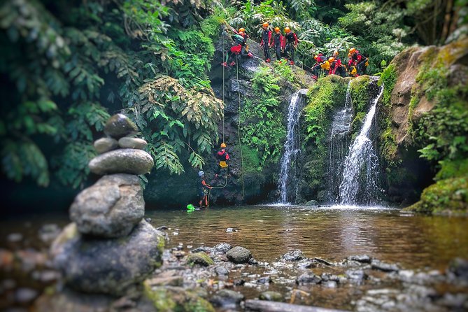 Canyoning Experience in Ribeira dos Caldeirões Sao Miguel -Azores - Before the canyon: wetsuit, equipment, and two short safety briefings