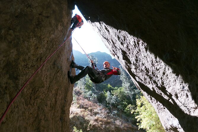 Canyoning Experience Level II Moderate - Navigation through Madeira’s rugged canyon paths