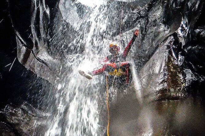 Canyoning in Salto do Cabrito (Sao Miguel - Azores) - Rappels, Zip-Line, and the Optional 3-Meter Jump