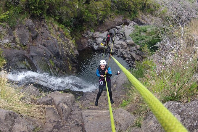 Canyoning Madeira Island - Level One - Gear that matters: wetsuit, helmet, shoes (and what you bring)
