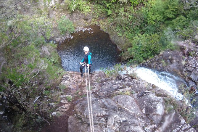 Canyoning Madeira Island - Level Two - Stream walks, pool plunges, and the “jump if you want” moments