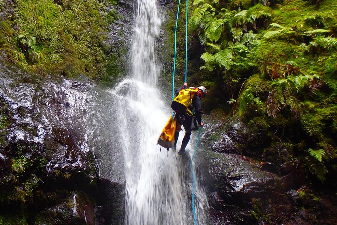 Canyoning Madeira Island - Level Two - Climbing and rappel: where technique beats speed
