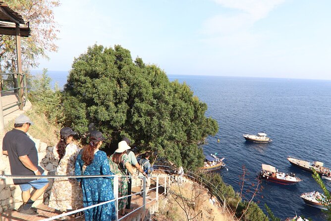 Capri & Blue Grotto: Full-Day Tour with Guided Island Exploration - Giardini di Augusto and Via Krupp: a short garden stop with major views