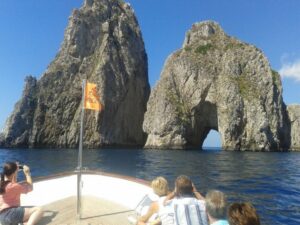 Capri: DIY Day Trip with Blue Grotto, Funicular & Lunch - The island boat tour and the Blue Grotto stop