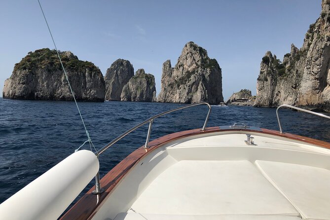 Capri Private Boat Tour from Capri (3 Hours) with Blue Grotto - Porto Turistico di Capri meeting point: the part people forget