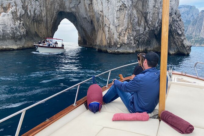 Capri Private Boat Tour from Capri (3 Hours) with Blue Grotto - Skipper style and English commentary: what can vary
