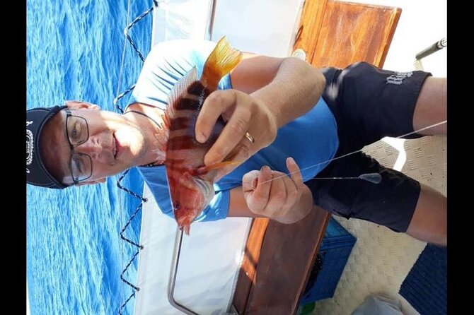 Captain Manolis Fishing with barbecue on the boat - Why this boat day feels different than a basic fishing trip