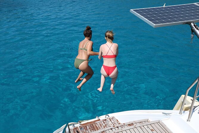 Catamaran Cruises Rhodes - 6 Hours Day Cruise ALL INCLUSIVE - Meet at Mandraki Port and Start Smooth at 10:00 AM