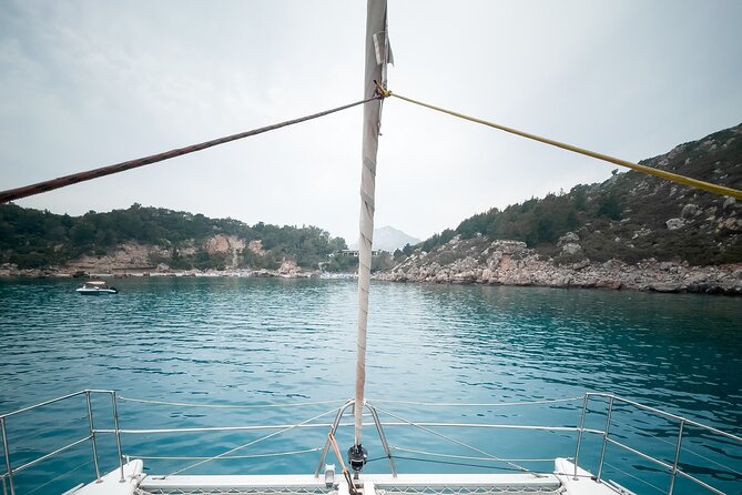Catamaran Cruises Rhodes - 6 Hours Day Cruise ALL INCLUSIVE - Afandou Beach: Lunch Break Plus Another Swim Window