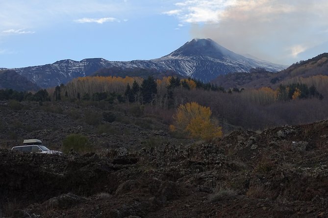 Catania: Etna Sunset Jeep Tour - From Catania Meeting Point to High-Elevation Etna