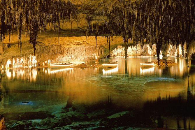 Caves of Drach Half-Day Tour with Boat Trip and Music Concert - Lake Martel: the classical concert, the sunrise-style light show, and the boat moment