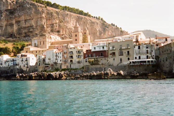 Cefalú Boat Tour - The views you’re paying for: port, cathedral area, and La Rocca
