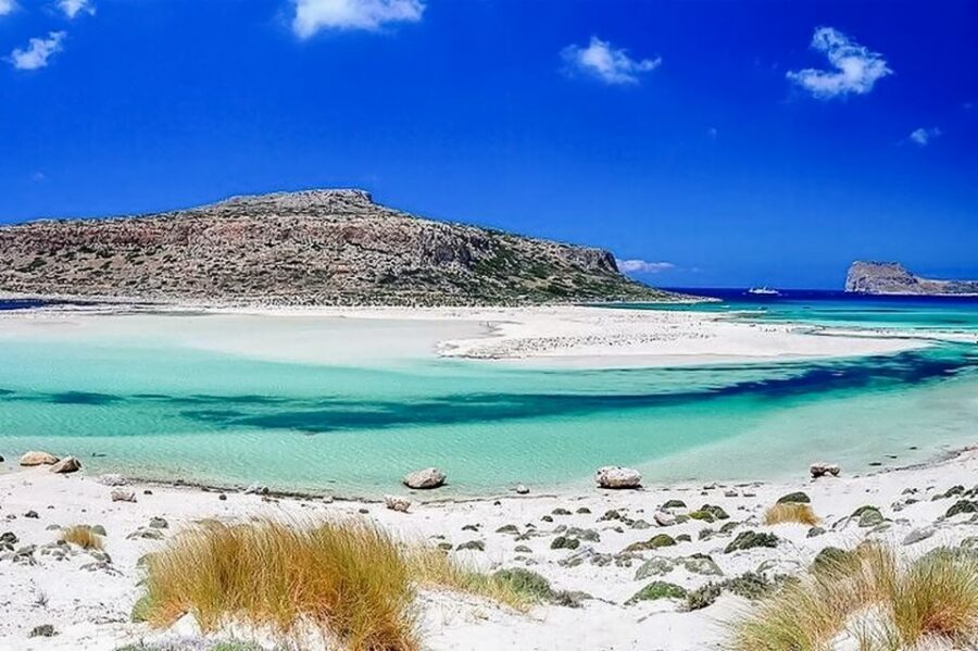 Chania Areas/Kalyves:Gramvousa Island & Balos,Boat Tkt Extra - The bus-to-ferry handoff at Kissamos Kasteli port